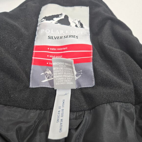 POLAR EDGE Fairy-Dream-Live GORPCORE Black Ski Snow Bib Overall Pants Size XXL. - Picture 12 of 17